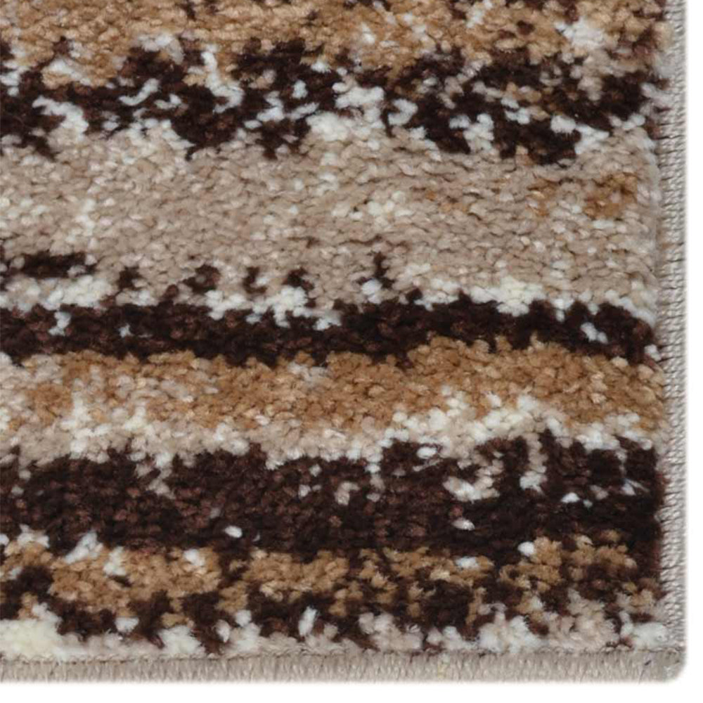 Machine Woven Heatset Polypropylene Area Rug Contemporary Ivory Beige M00004
