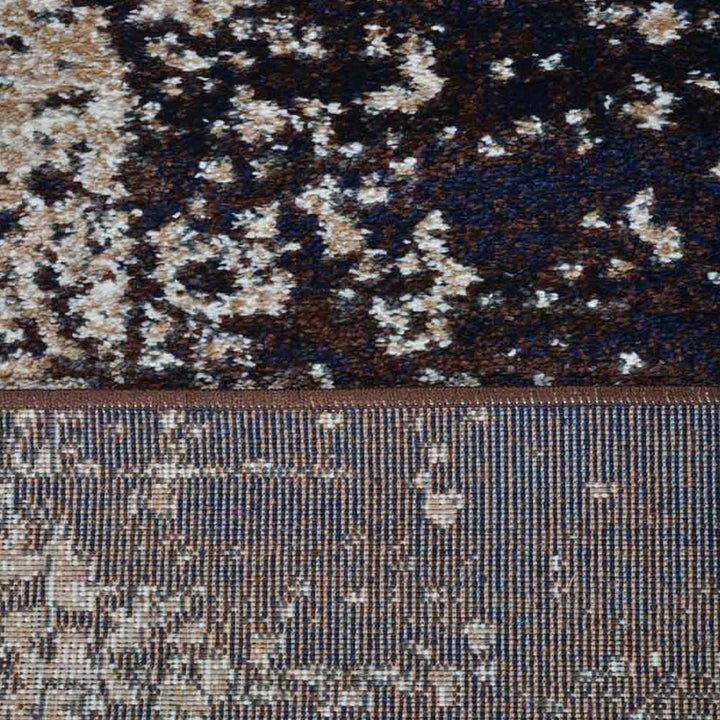Machine Woven Heatset Polypropylene Area Rug Contemporary Beige Brown M00013