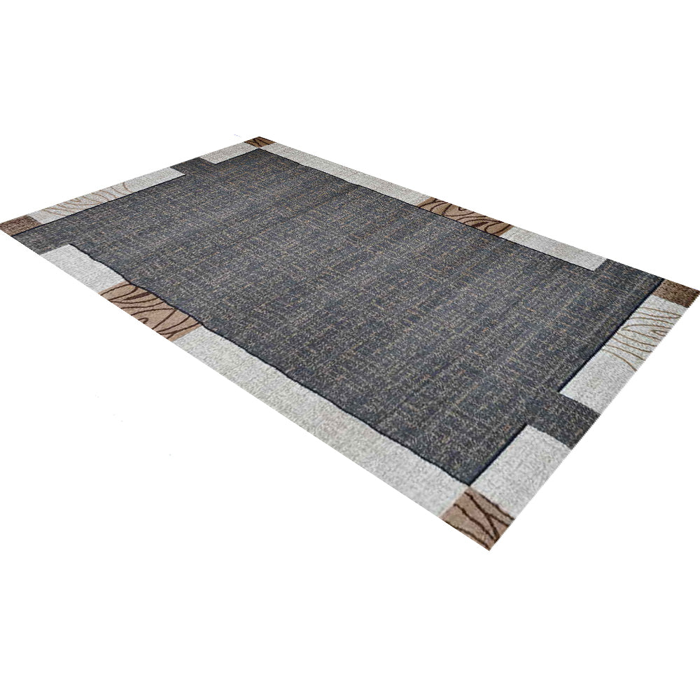 Machine Woven Heatset Polypropylene Area Rug Abstract Beige M00016