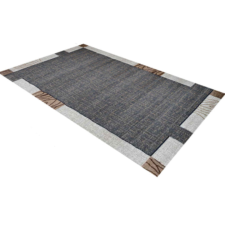 Machine Woven Heatset Polypropylene Area Rug Abstract Beige M00016