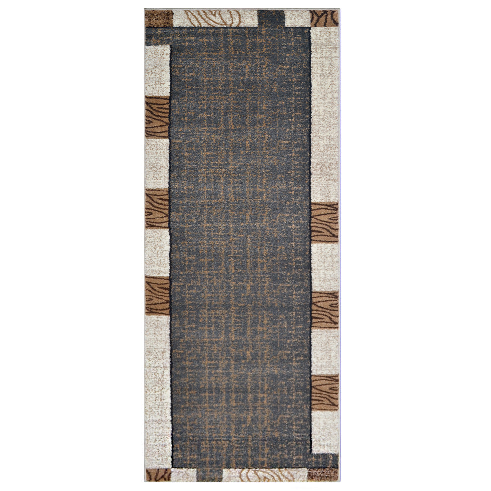 Machine Woven Heatset Polypropylene Area Rug Abstract Beige M00016