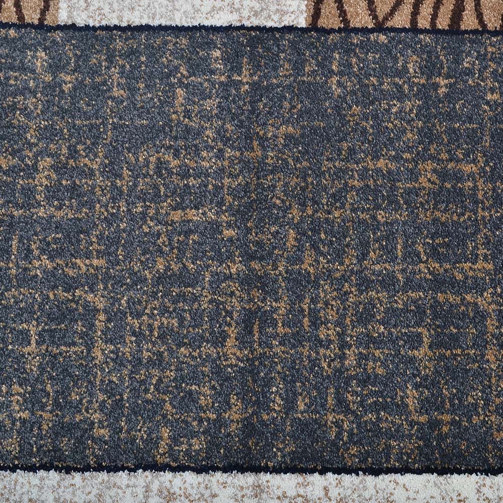 Machine Woven Heatset Polypropylene Area Rug Abstract Beige M00016