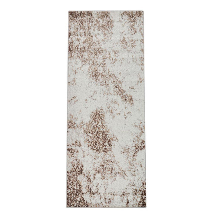 Machine Woven Heatset Polypropylene Area Rug Abstract Cream M00021