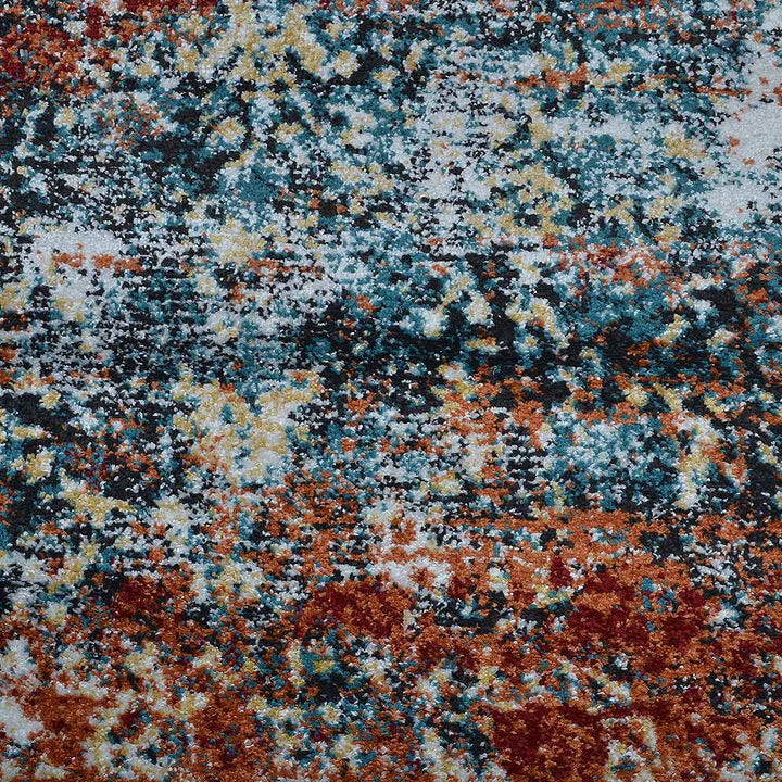 Machine Woven Heatset Polypropylene Area Rug Oriental Caramel M00037