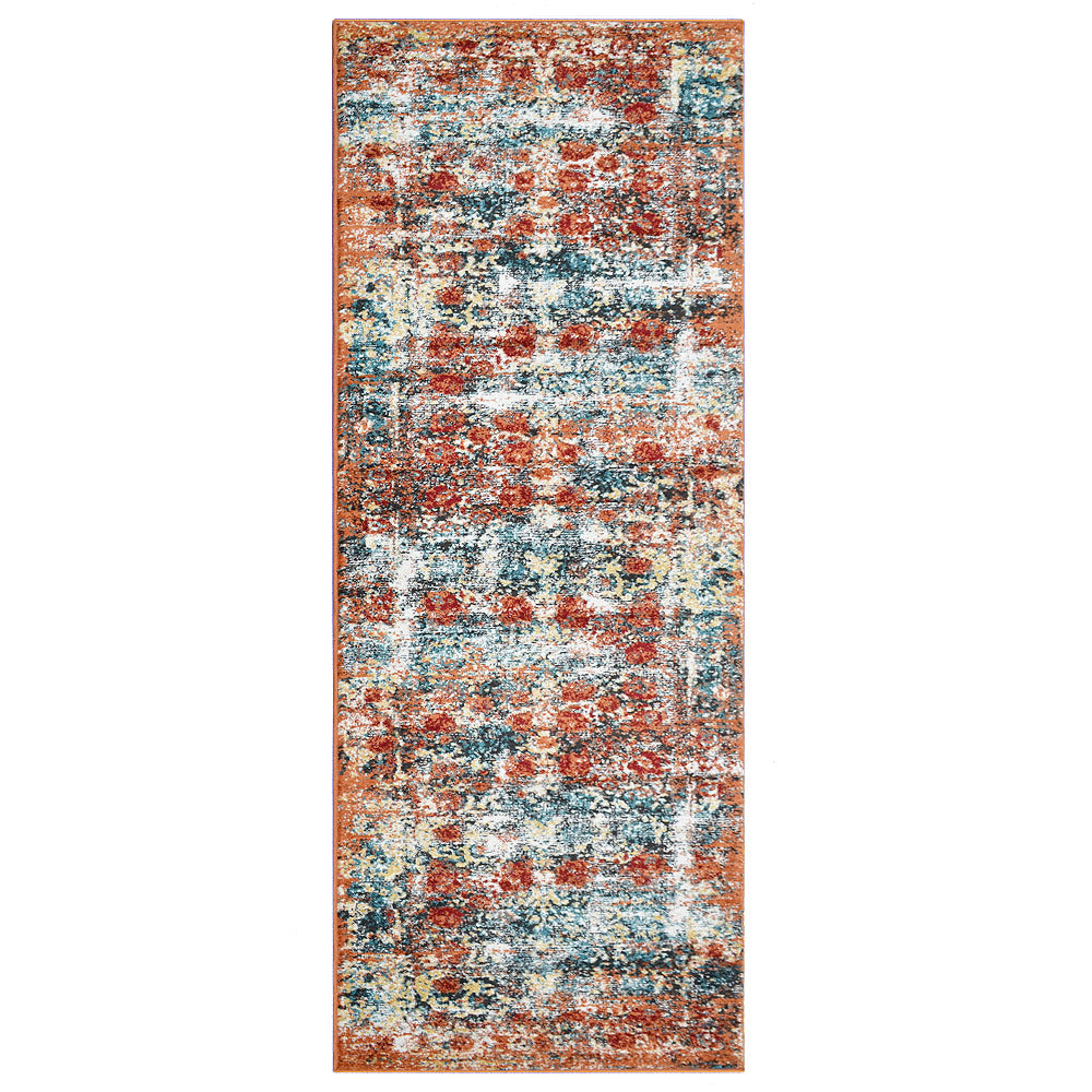 Machine Woven Heatset Polypropylene Area Rug Oriental Caramel M00037