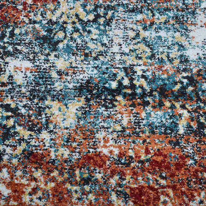 Machine Woven Heatset Polypropylene Area Rug Oriental Caramel M00037