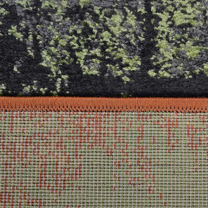 Machine Woven Heatset Polypropylene Area Rug Contemporary Multicolor M00043