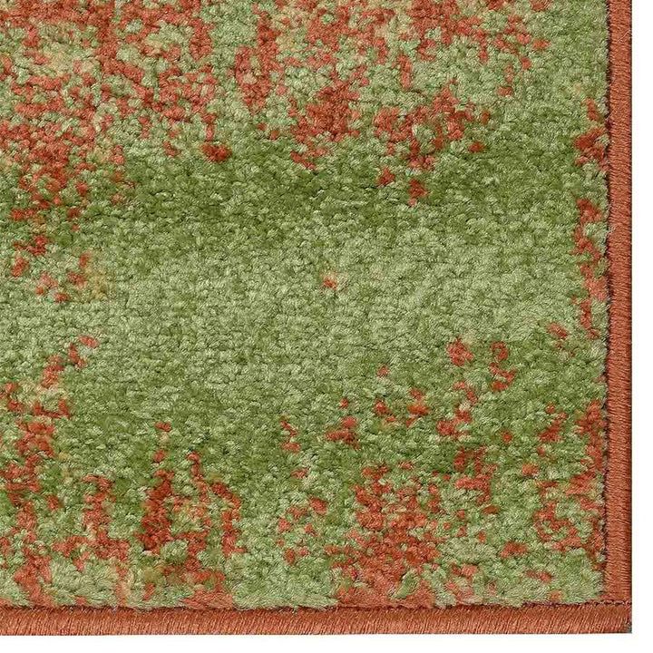 Machine Woven Heatset Polypropylene Area Rug Contemporary Multicolor M00043