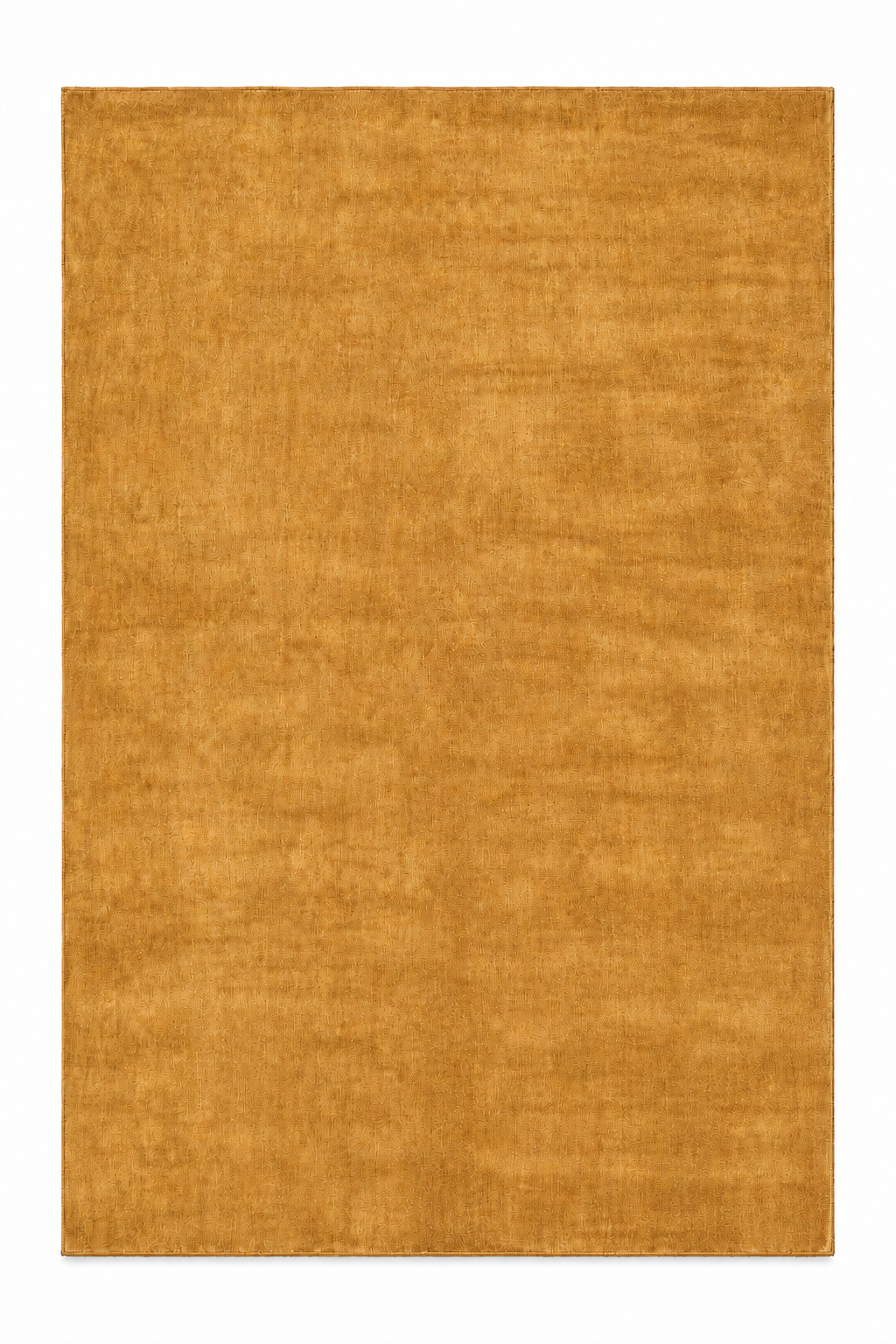 Signature Hand Knotted Wool Solid Camel Area Rug