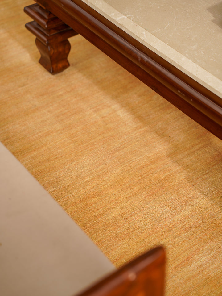 Hand Knotted Wool Solid Area Rug