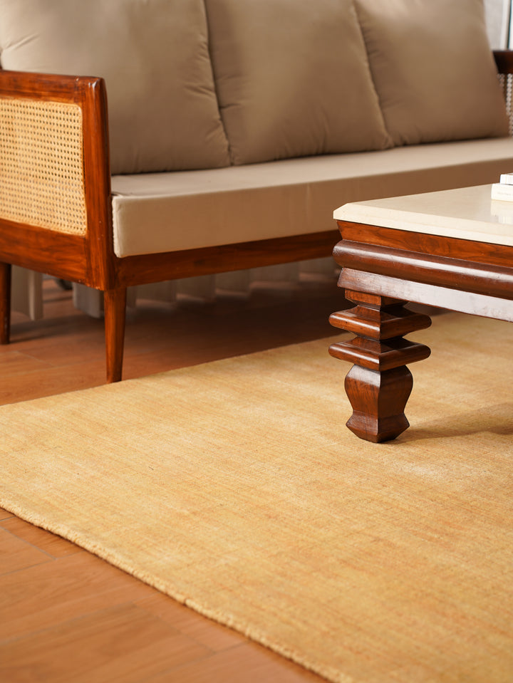 Hand Knotted Wool Solid Area Rug