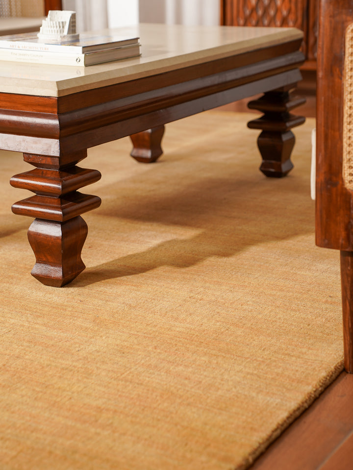 Hand Knotted Wool Solid Area Rug