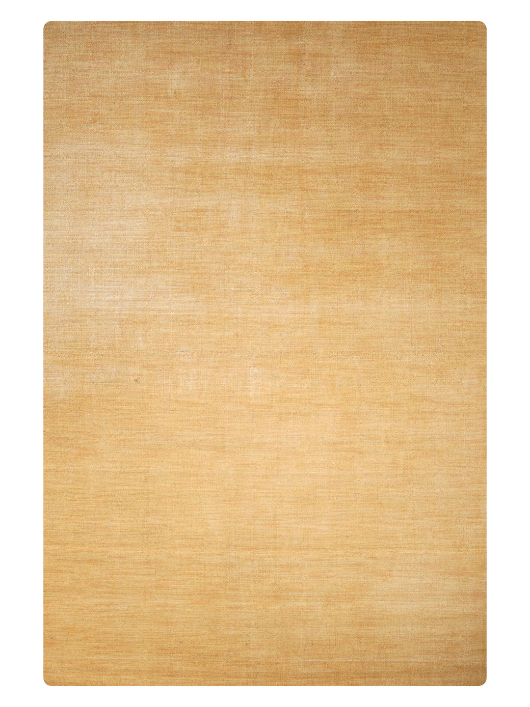 Signature Hand Knotted Wool Solid Gold Area Rug