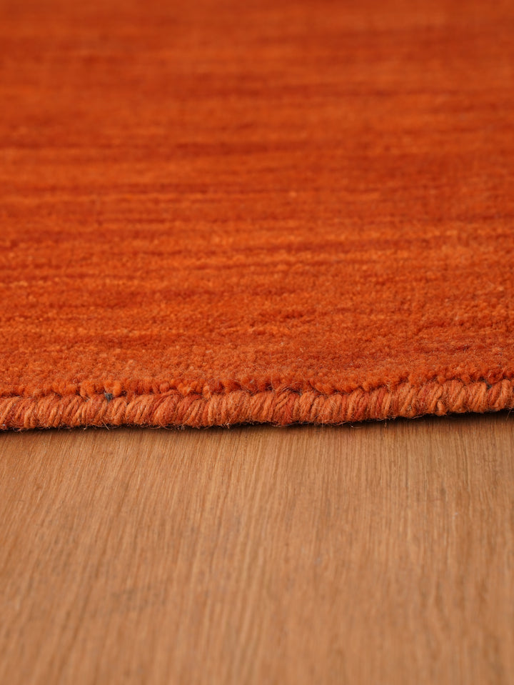 Hand Knotted Wool Solid Area Rug