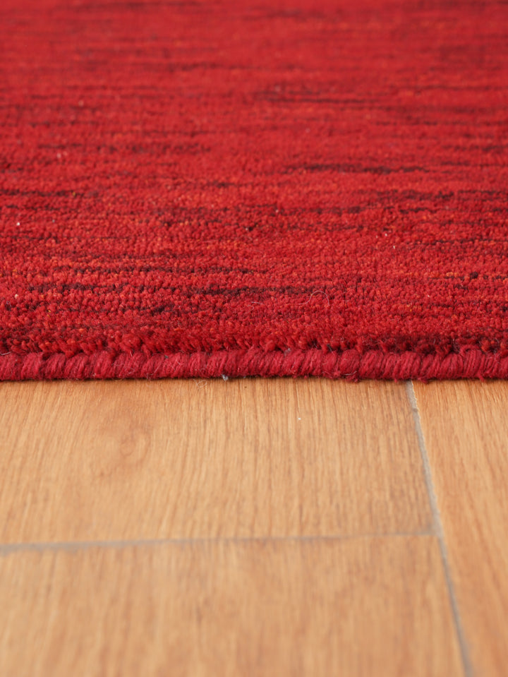 Hand Knotted Wool Solid Area Rug