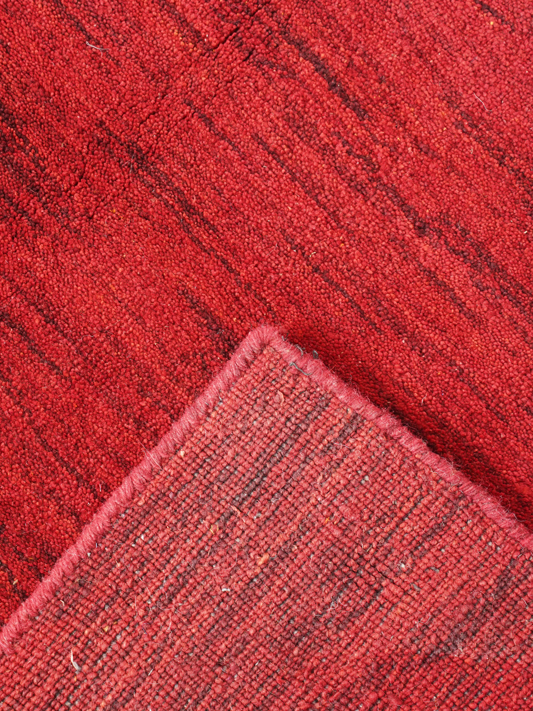 Hand Knotted Wool Solid Area Rug