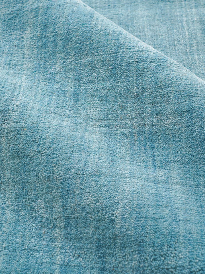 Hand Knotted Wool Solid Area Rug