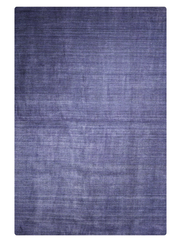 Hand Knotted Wool Solid Area Rug