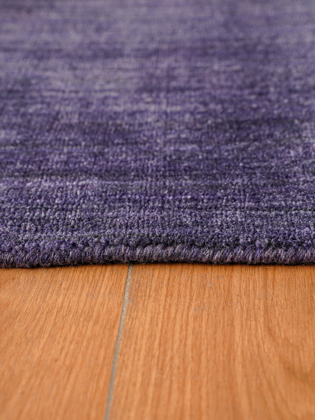 Hand Knotted Wool Solid Area Rug