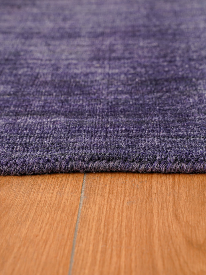 Hand Knotted Wool Solid Area Rug