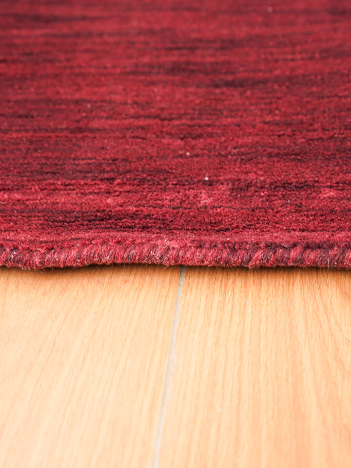 Hand Knotted Wool Solid Area Rug