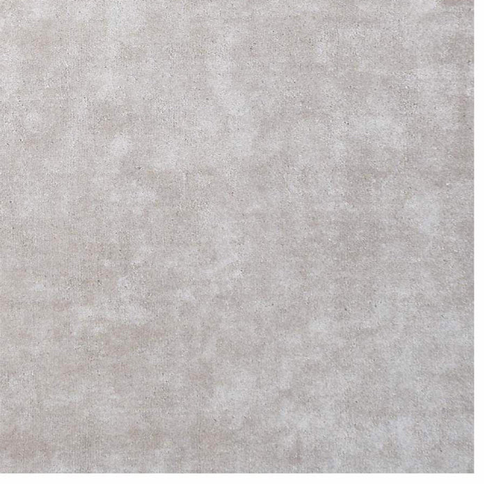 Hand Knotted Silk Area Rug Solid White NS0111