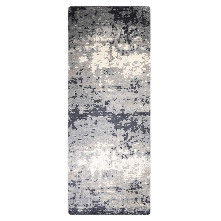 Hand Knotted Silk Area Rug Abstract Multicolor NS3306