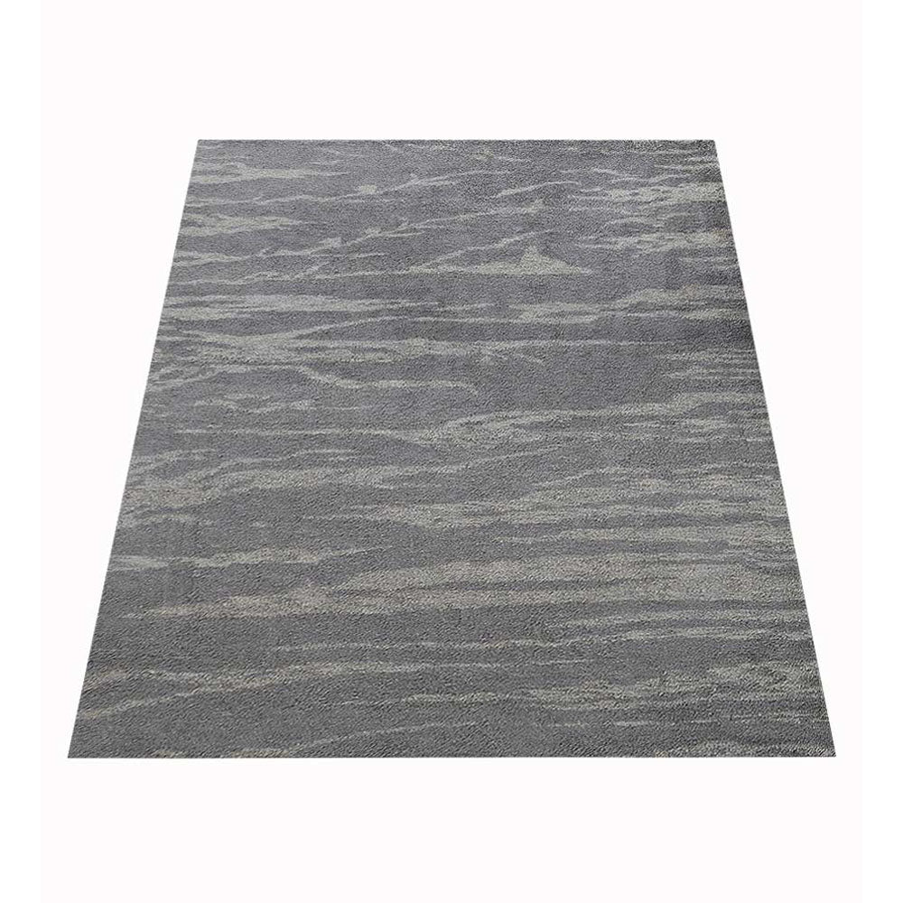 Hand Knotted Silk Area Rug Contemporary Gold Beige NS3308