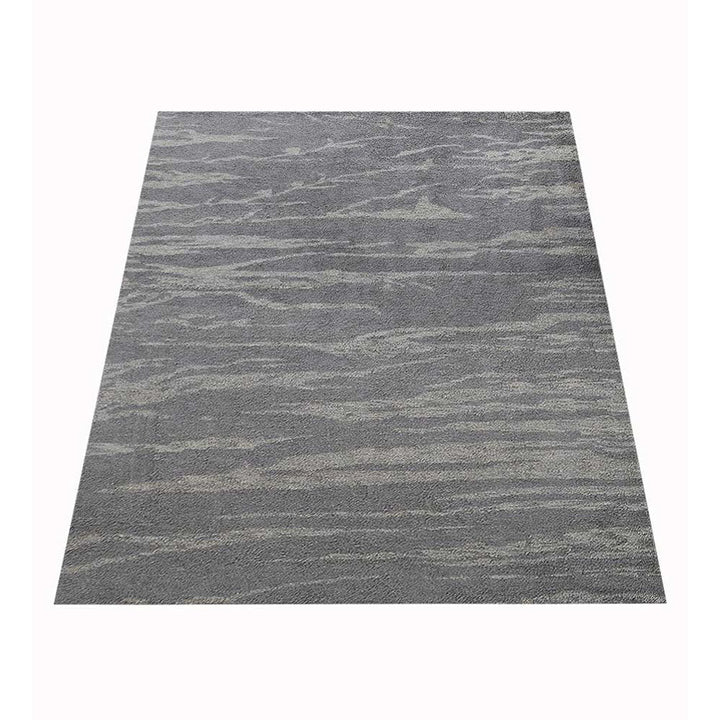 Hand Knotted Silk Area Rug Contemporary Gold Beige NS3308